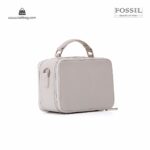 کیف برند فسیل رنگ طوسی از پشت ( fossil tb-6102)