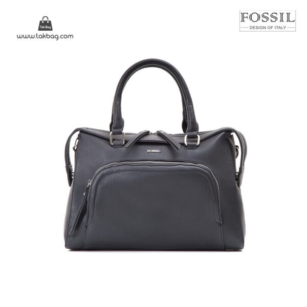 کیف برند فسیل رنگ مشکی از جلو ( fossil tb-6103)
