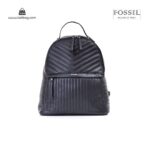 کیف برند فسیل رنگ مشکی از جلو ( fossil tb-6106)