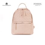 کیف برند فسیل رنگ کمل از جلو ( fossil tb-6106)