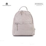 کیف برند فسیل رنگ طوسی از جلو ( fossil tb-6106)