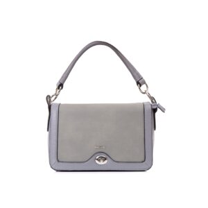 کیف برند فسیل رنگ طوسی از جلو ( fossil tb-6108)