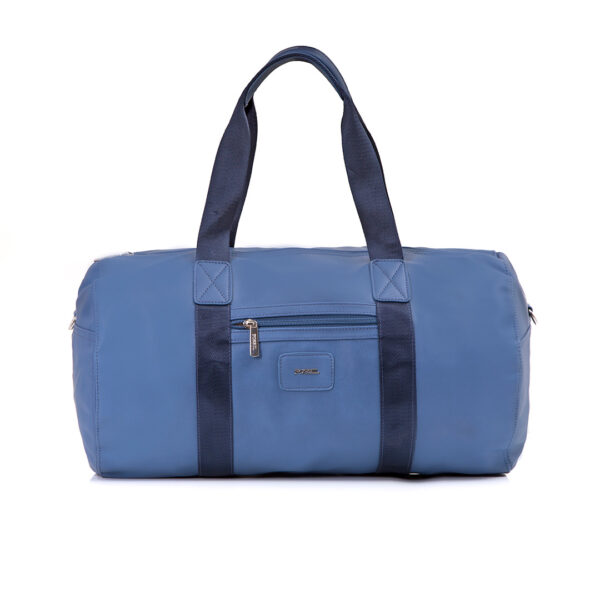 کیف برند فسیل رنگ آبی از جلو ( fossil tb-6111)