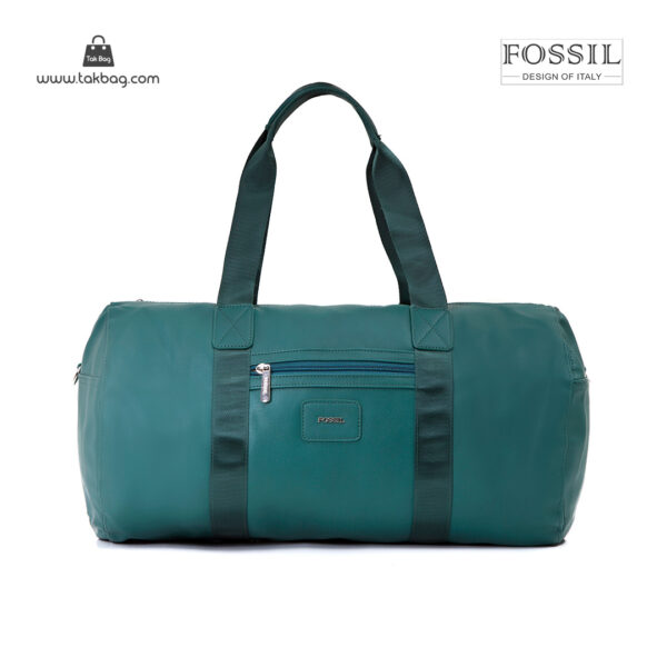 کیف برند فسیل رنگ سبز از جلو ( fossil tb-6111)