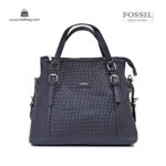 کیف برند فسیل رنگ مشکی از جلو ( fossil tb-6112)