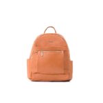 کیف برند فسیل رنگ قهوه ای از جلو ( fossil tb-6109)
