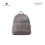 کیف برند فسیل رنگ طوسی از جلو ( fossil tb-6109)