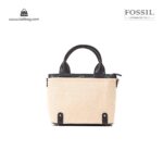 کیف برند فسیل رنگ مشکی از جلو ( fossil tb-6110)