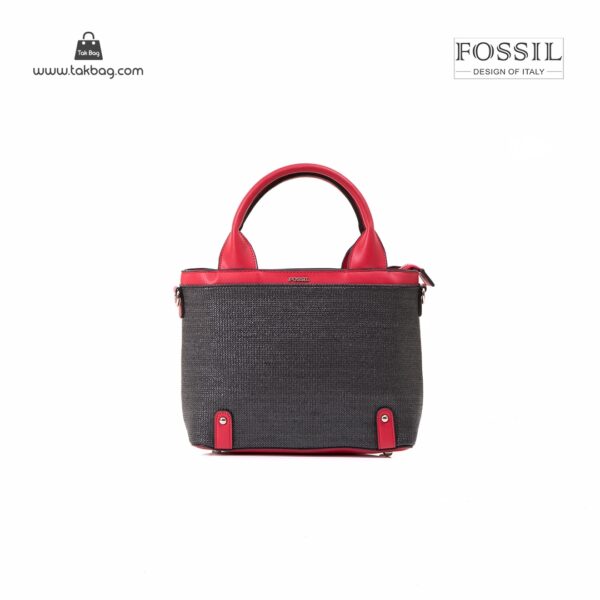 کیف برند فسیل رنگ قرمز از جلو ( fossil tb-6110)