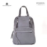 کیف برند فسیل رنگ طوسی از جلو ( fossil tb-6114)