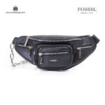 کیف برند فسیل رنگ مشکی از جلو ( fossil tb-6116)