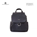 کیف برند فسیل رنگ مشکی از جلو ( fossil tb-6121 )