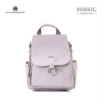 کیف برند فسیل رنگ طوسی از جلو ( fossil tb-6121 )