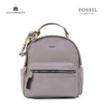 کیف برند فسیل رنگ طوسی از جلو ( fossil tb-6123)
