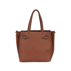 کیف برند دیوید جونز رنگ قهوه ای از جلو ( david-jones-cm4074 )