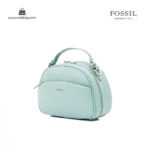 کیف رودوشی زنانه کد TB-6126 برند فسیل رنگ سبز از جلو ( fossil tb-6126 )