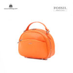 کیف رودوشی زنانه کد TB-6126 برند فسیل رنگ نارنجی از جلو ( fossil tb-6126 )
