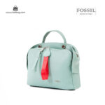 کیف رودوشی زنانه کد TB-6127 برند فسیل رنگ سبز از جلو ( fossil tb-6127 )
