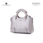 کیف دستی زنانه کد TB-6129 برند فسیل رنگ گان از جلو ( fossil tb-6129 )