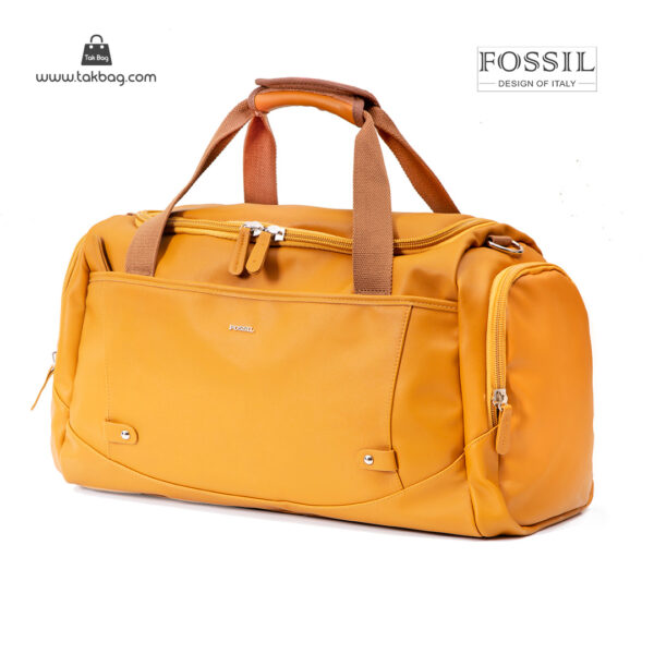 ساک دستی زنانه کد TB-6132 برند فسیل رنگ زرد از جلو ( fossil tb-6132 )