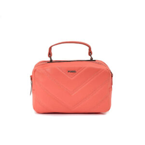 کیف رودوشی زنانه کد TB-6134 برند فسیل رنگ نارنجی از جلو ( fossil tb-6134 )