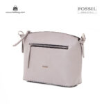 کیف رودوشی زنانه کد TB-6136 برند فسیل رنگ طوسی از جلو ( fossil tb-6136 )