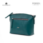 کیف رودوشی زنانه کد TB-6136 برند فسیل رنگ سبز از جلو ( fossil tb-6136 )