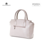 کیف دستی زنانه کد TB-6138 برند فسیل رنگ طوسی از پشت ( fossil tb-6138 )