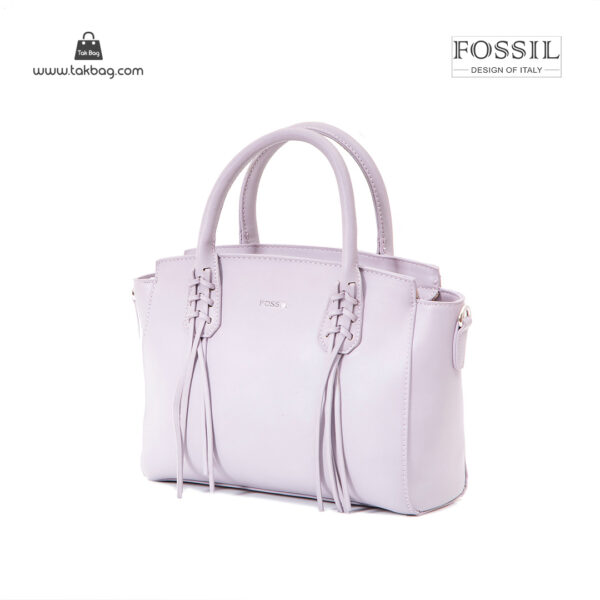 کیف دستی زنانه کد TB-6138 برند فسیل رنگ بنفش از جلو ( fossil tb-6138 )
