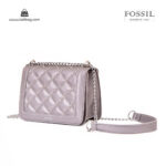 کیف رودوشی زنانه کد TB-6140 برند فسیل رنگ گان از جلو ( fossil tb-6140 )