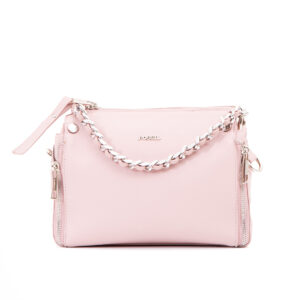 کیف رودوشی زنانه کد TB-6141 برند فسیل رنگ صورتی از جلو ( fossil tb-6141 )