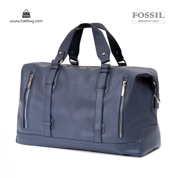 ساک دستی زنانه کد TB-6143 برند فسیل رنگ آبی از جلو ( fossil tb-6143 )