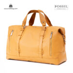 ساک دستی زنانه کد TB-6143 برند فسیل رنگ زرد از جلو ( fossil tb-6143 )