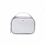 کیف رودوشی زنانه کد TB-6144 برند فسیل رنگ نقره ای از جلو ( fossil tb-6144 )
