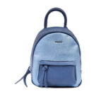 کوله پشتی زنانه کد TB-6145 برند فسیل رنگ آبی از جلو ( fossil tb-6145 )