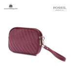 کیف رودوشی زنانه کد TB-6149 برند فسیل رنگ بنفش از پشت ( fossil tb-6149 )