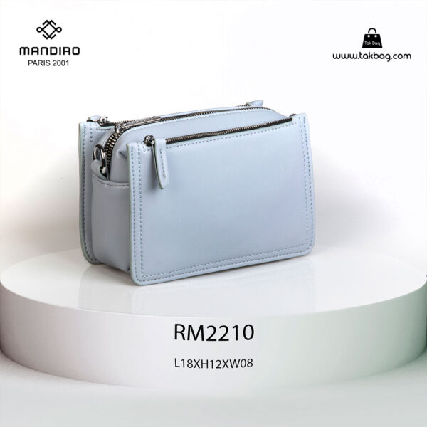 کیف رودوشی زنانه کد RM-2210 برند ماندیرو رنگ آبی از عقب ( mandiro RM-2210 )