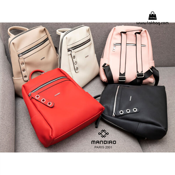 کوله پشتی زنانه کد RM-2212 برند ماندیرو رنگبندی ( mandiro RM-2212 )