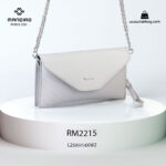 کیف رودوشی زنانه کد RM-2215 برند ماندیرو رنگ طوسی از جلو ( mandiro RM-2215 )