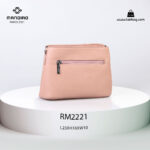 کیف رودوشی زنانه کد RM-2221 برند ماندیرو رنگ صورتی از عقب ( mandiro RM-2221 )