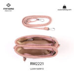کیف رودوشی زنانه کد RM-2221 برند ماندیرو رنگ صورتی از بالا ( mandiro RM-2221 )