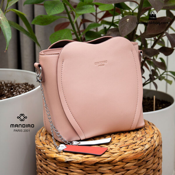 کیف رودوشی زنانه کد RM-2226 برند ماندیرو رنگ صورتی فانتزی ( mandiro RM-2226 )