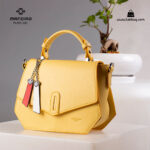 کیف رودوشی زنانه کد RM-2227 برند ماندیرو رنگ زرد فانتزی ( mandiro RM-2227 )