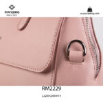 کیف دستی زنانه کد RM-2229 برند ماندیرو رنگ صورتی از نزدیک ( mandiro RM-2229 )