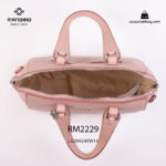 کیف دستی زنانه کد RM-2229 برند ماندیرو رنگ صورتی از بالا ( mandiro RM-2229 )
