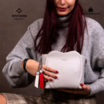 کیف رودوشی زنانه کد RM-2226 برند ماندیرو رنگ سفید با مدل ( mandiro RM-2226 )