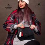 کیف رودوشی زنانه کد RM-2227 برند ماندیرو رنگ مشکی با مدل ( mandiro RM-2227 )