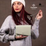 کیف رودوشی زنانه کد RM-2228 برند ماندیرو رنگ سبز با مدل ( mandiro RM-2228 )