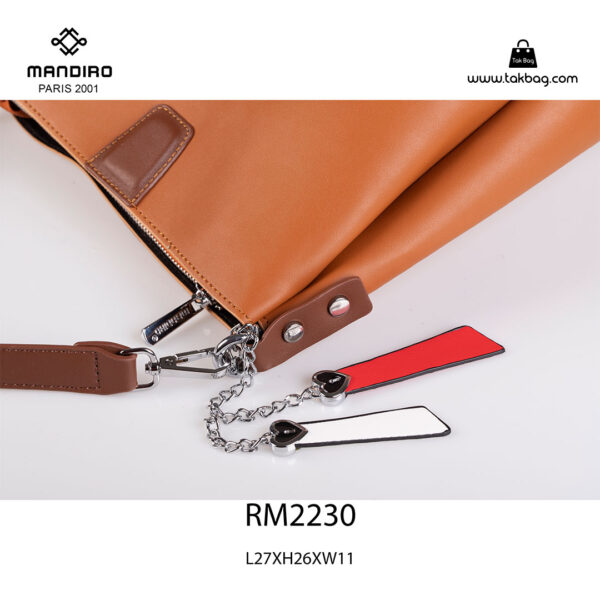 کیف دستی زنانه کد RM-2230 برند ماندیرو رنگ سبز از نزدیک ( mandiro RM-2230 )