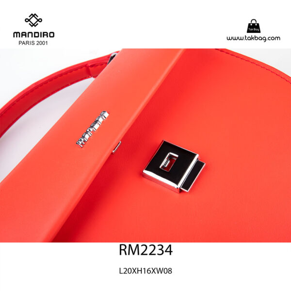 کیف رودوشی زنانه کد RM-2234 برند ماندیرو رنگ قرمز از نزدیک ( mandiro RM-2234 )